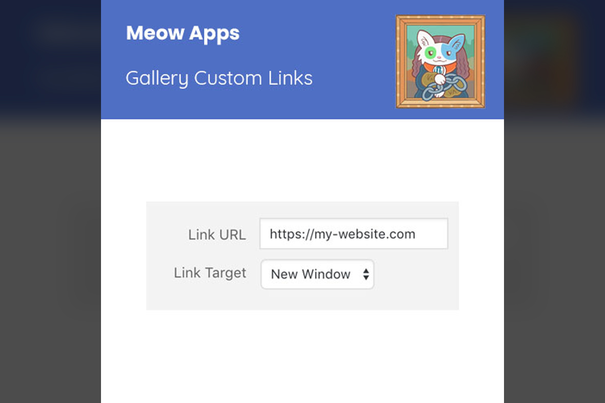 Meow Apps Gallery Custom Links Pro v2.2.6