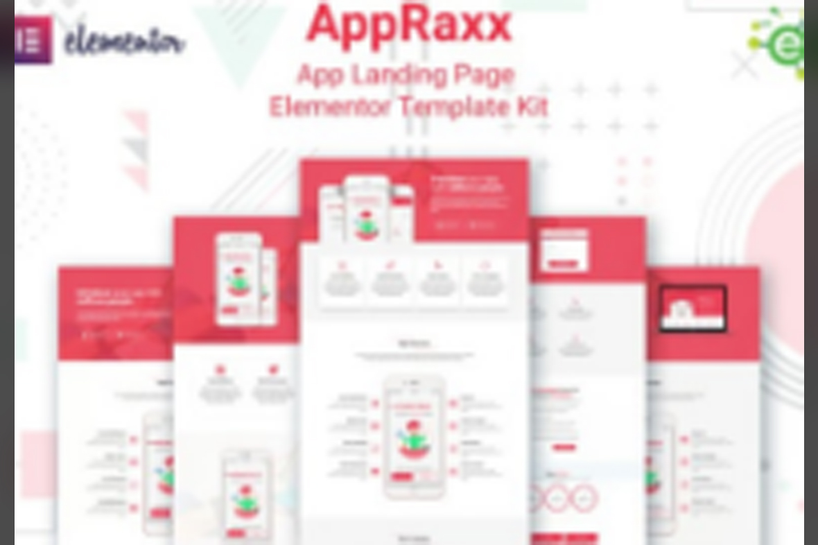 AppRaxx – App Landing Page Elementor Template Kit November 26, 2025