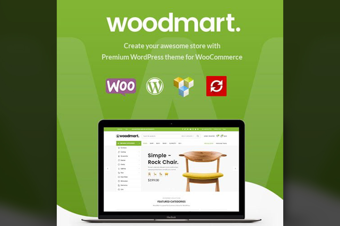 WoodMart – Responsive WooCommerce WordPress Theme v8.1.1