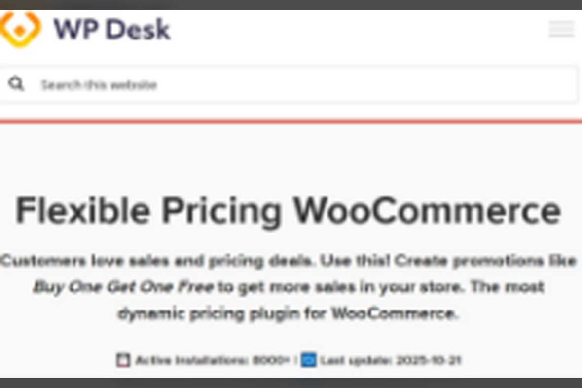 WooCommerce Flexible Pricing v1.5.36