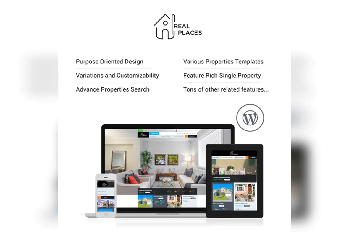 Real Places – Responsive WordPress Real Estate Theme