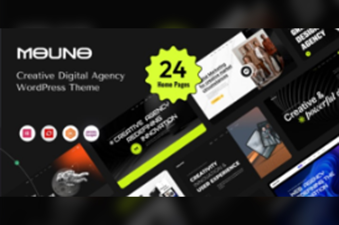 Mouno – Creative Digital Agency WordPress Theme v1.0.0