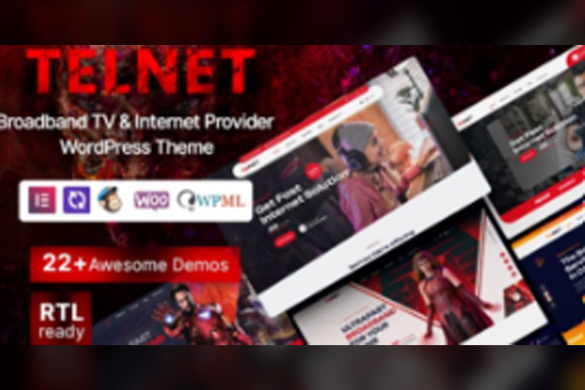 Telnet – Broadband TV and Internet Provider WordPress Theme v2.0.1