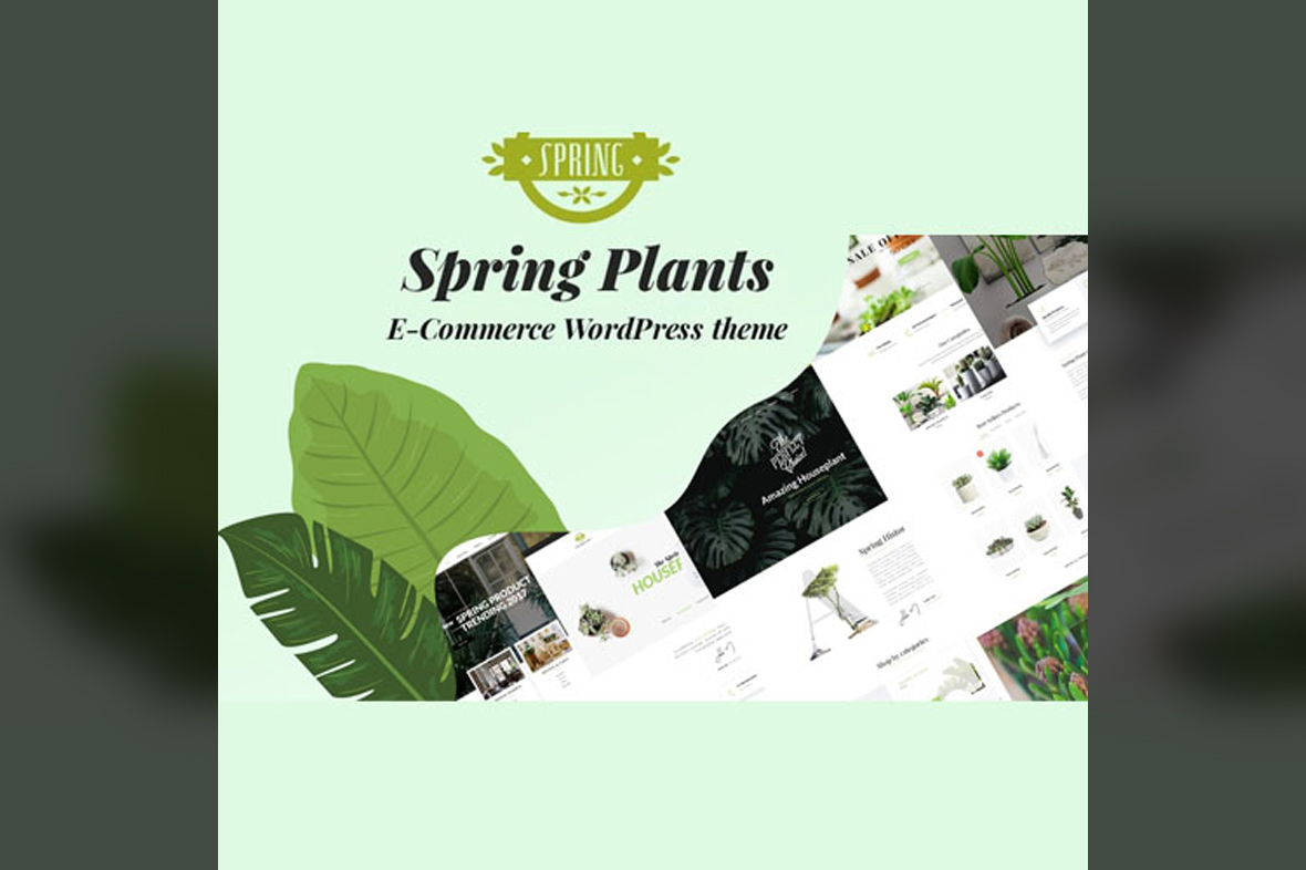 Spring Plants – Gardening & Houseplants WordPress Theme v3.9