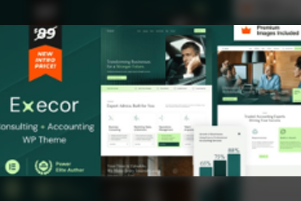 Execor – Accounting and Management Consulting WordPress Theme v2.0
