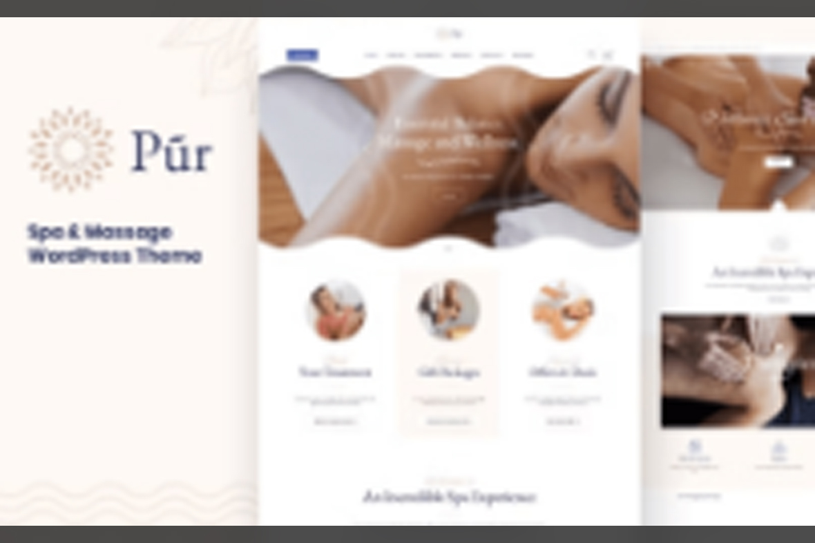 Pur – Wellness and Spa WordPress Theme v29.0