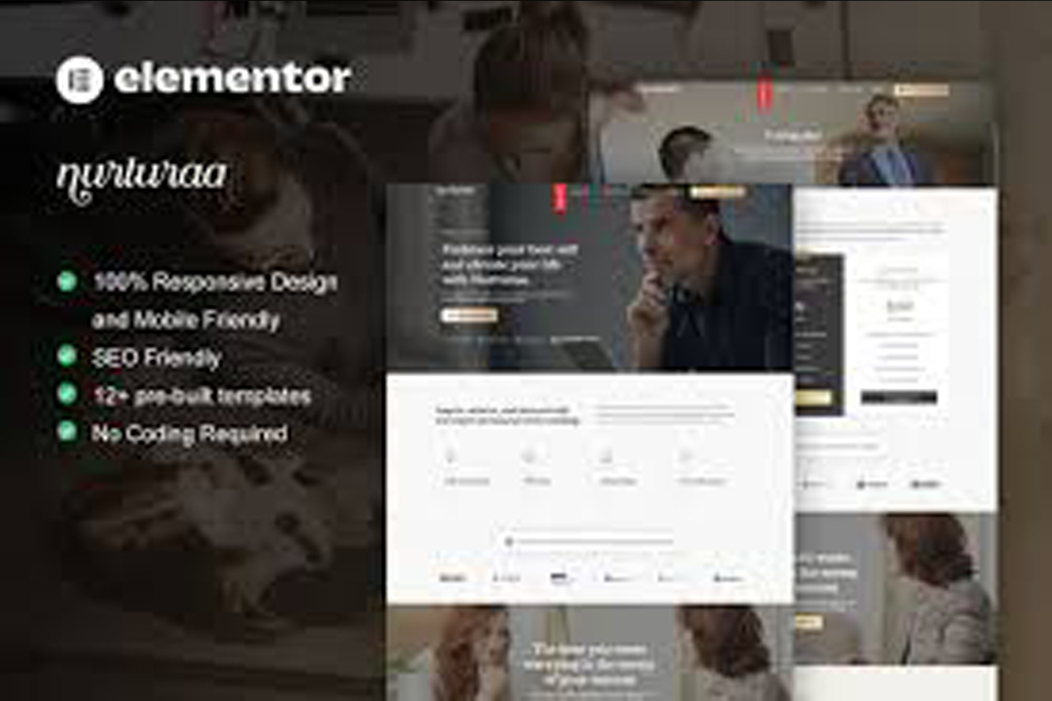 Nurturaa – Life Coach and Motivator Elementor Pro Template Kit July 30, 2025