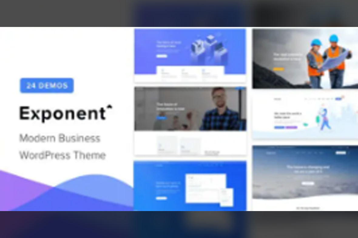 Exponent MultiPurpose Business Theme v1.3.0.9