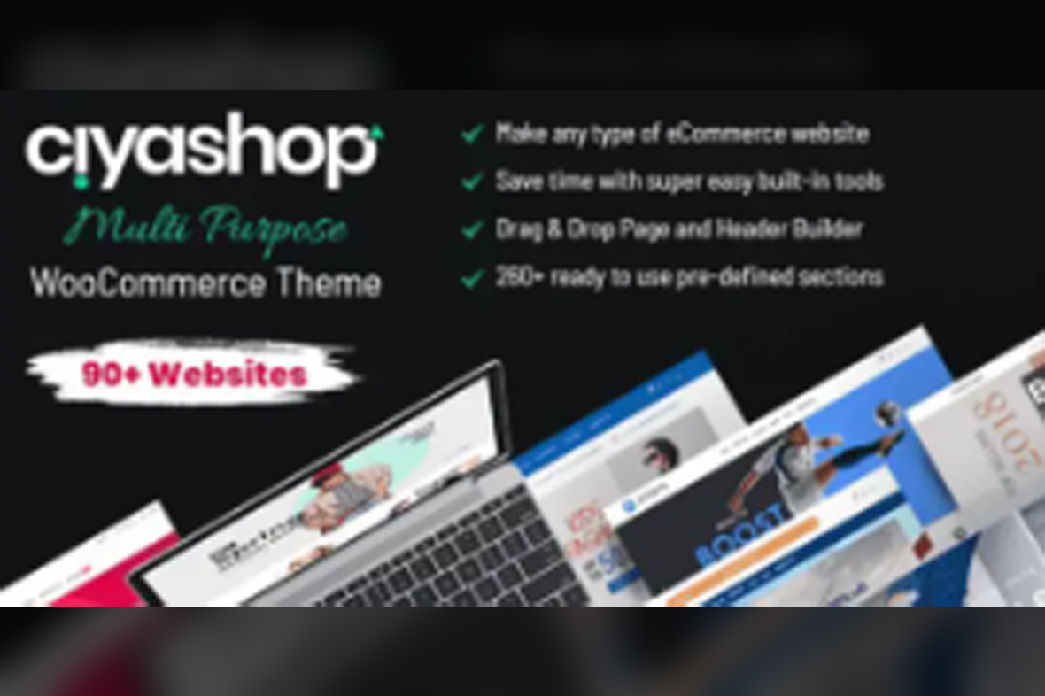CiyaShop – Multi-Purpose WooCommerce v4.21.1