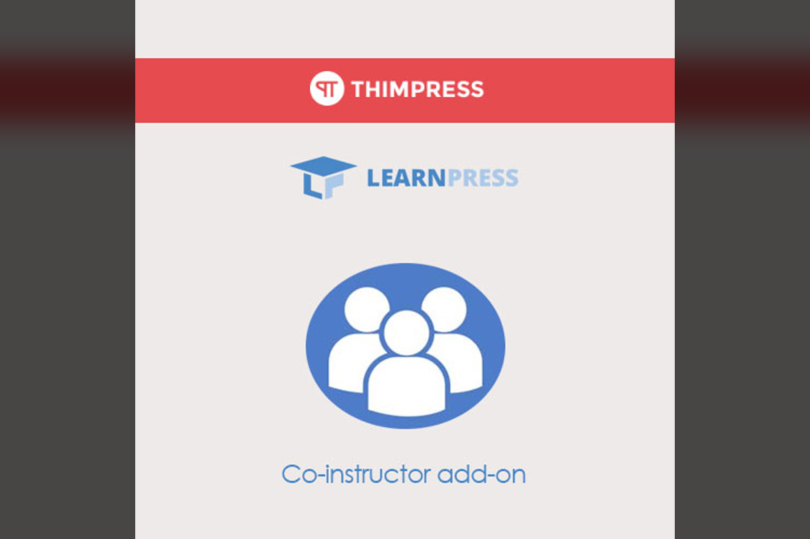 LearnPress – Co-Instructors v4.0.7