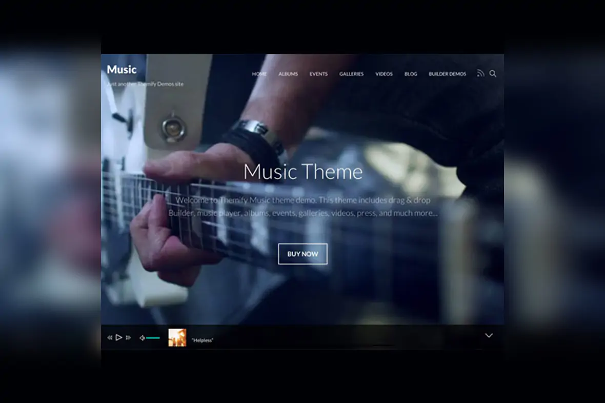 Themify Music WordPress Theme