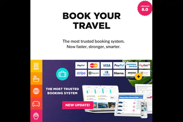 Book Your Travel – Online Booking WordPress Theme