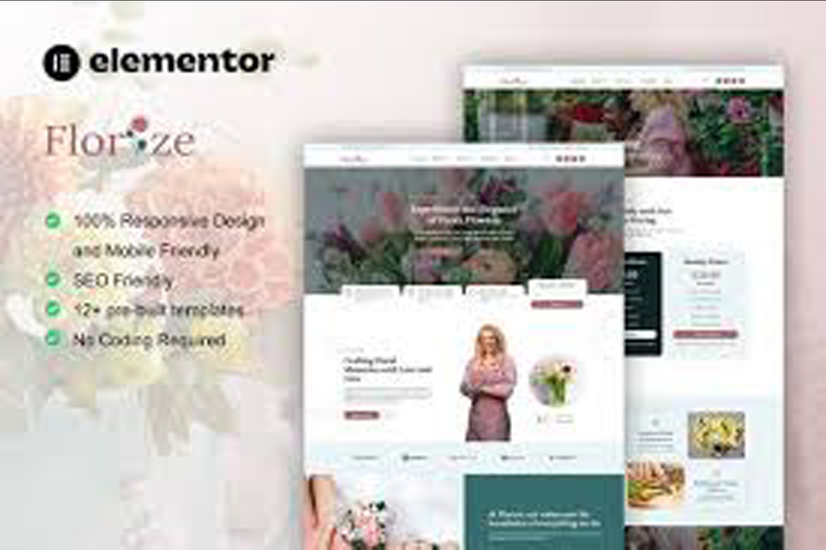 Florize – Florist and Flower Boutique Elementor Template Kit August 1, 2025