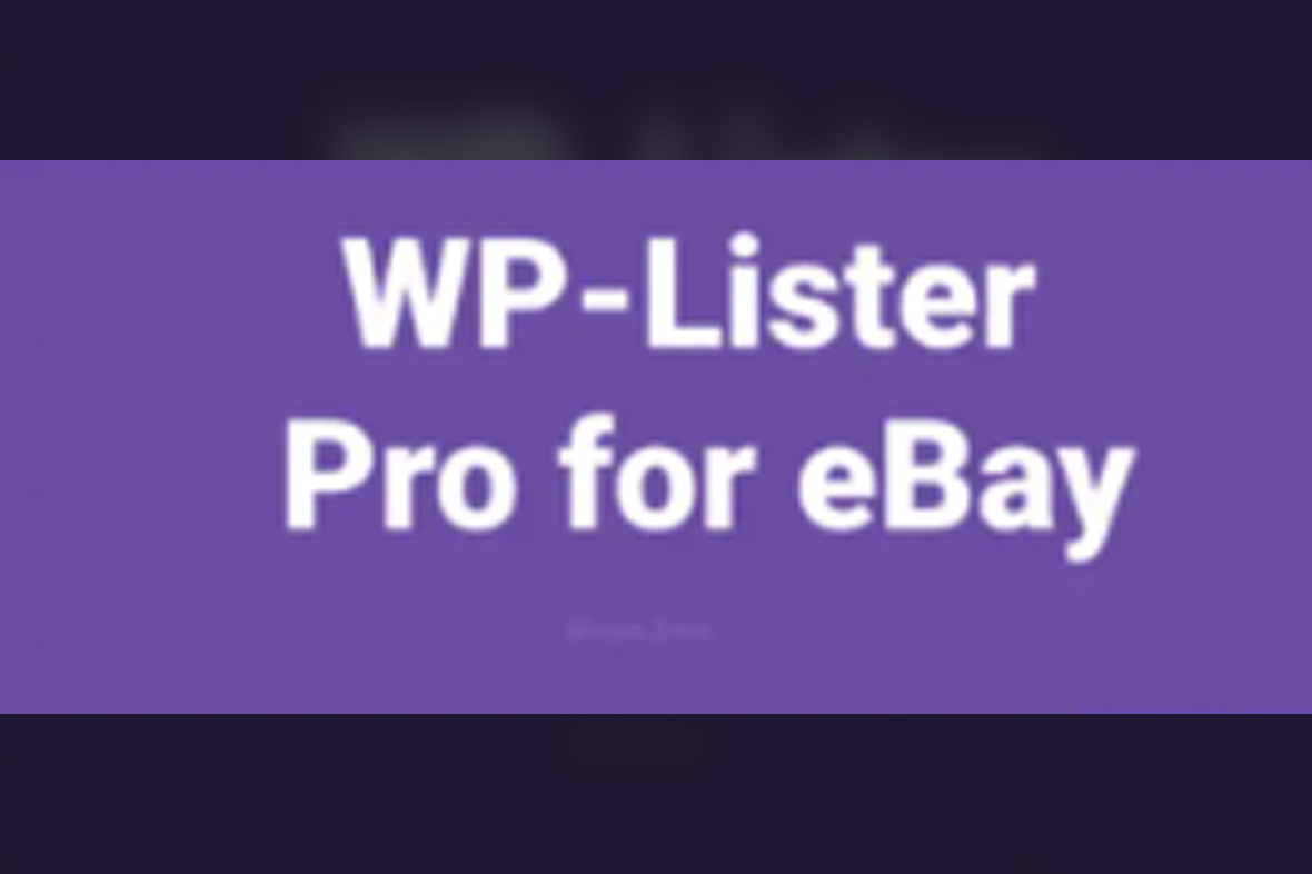 WP-Lister Pro for eBay by WP Lab v3.8