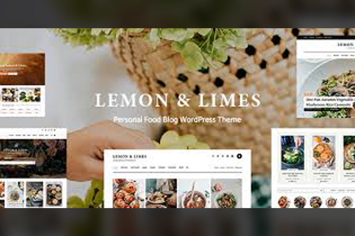 Lemon and Limes – Personal Food Blog WordPress Theme v2.8.0