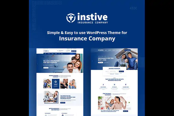 Instive – Insurance WordPress Theme