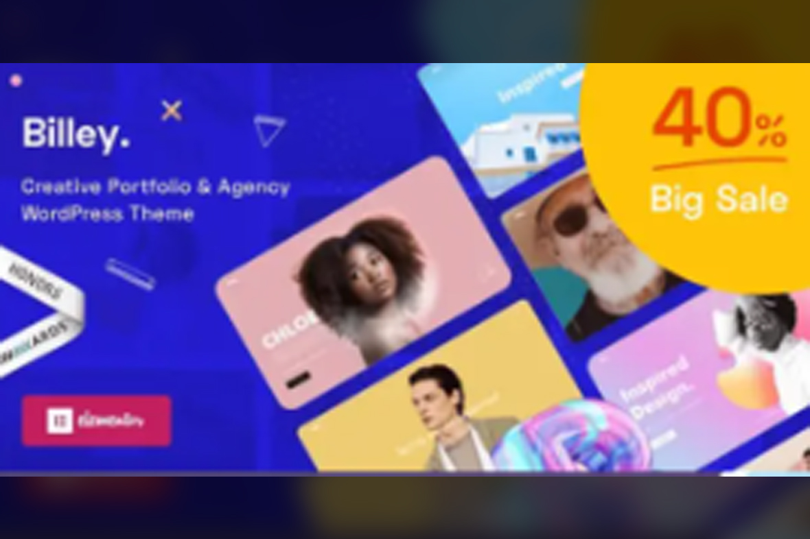 Billey – Creative Portfolio and Agency Theme v2.1.8