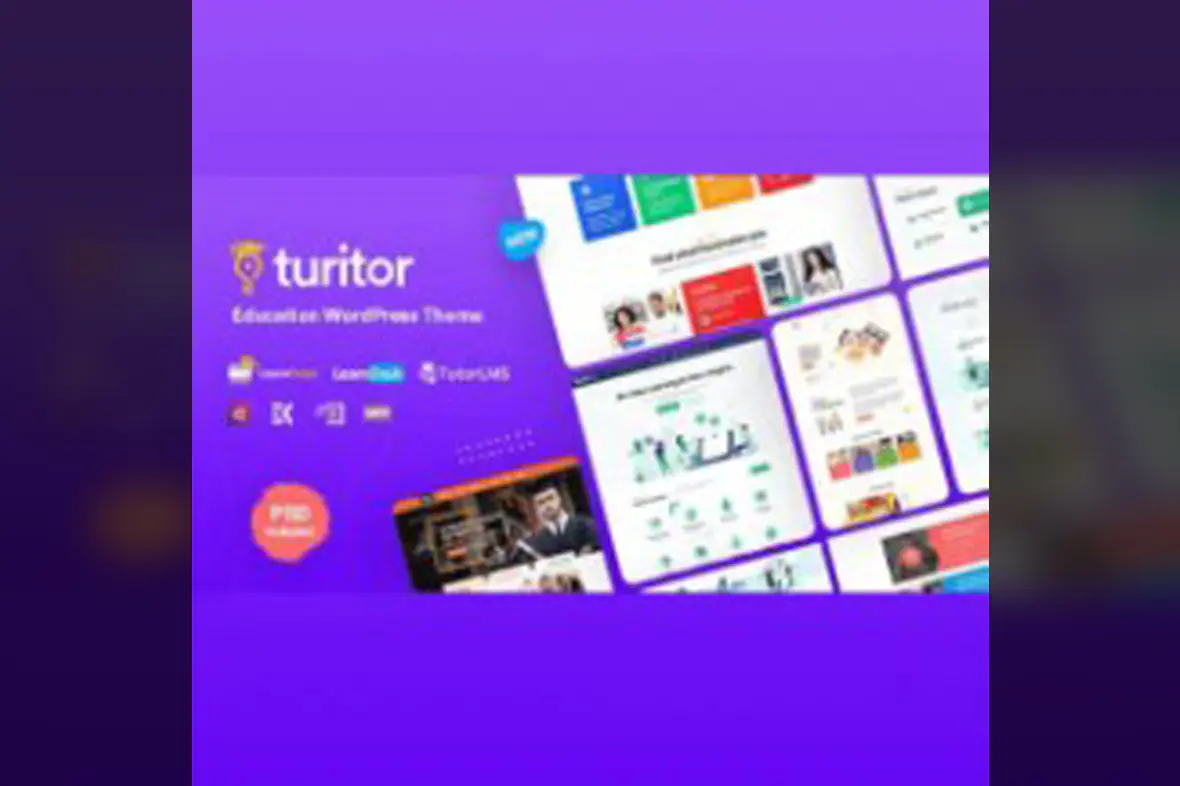 Turitor – LMS and Education WordPress Theme v1.5.0