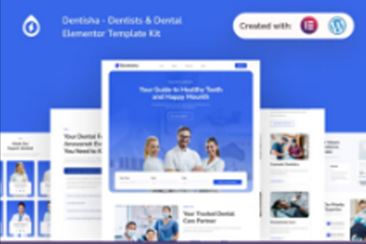 Dentisha – Dentists and Dental Elementor Template Kit August 20, 2025