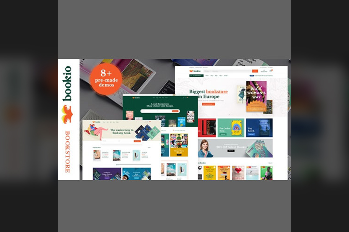 Bookio – Book Store WooCommerce WordPress Theme v1.2.7