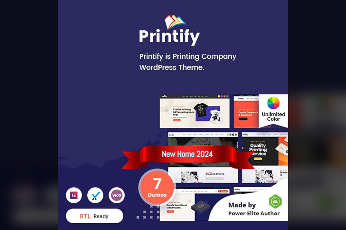 Printify – Printing Company WordPress Theme + RTL v3.2.0