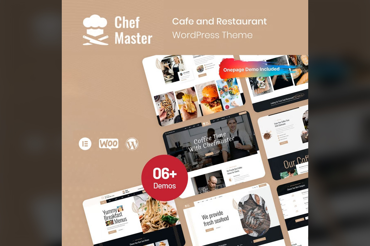 Chefmaster – Restaurant WordPress Theme v1.0.1