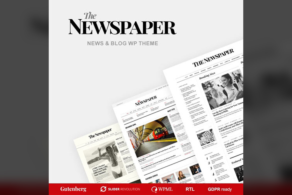 The Newspaper – Magazine Editorial WordPress Theme v1.2.4