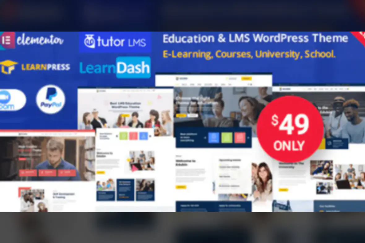 Edubin – Education WordPress Theme v9.4.0