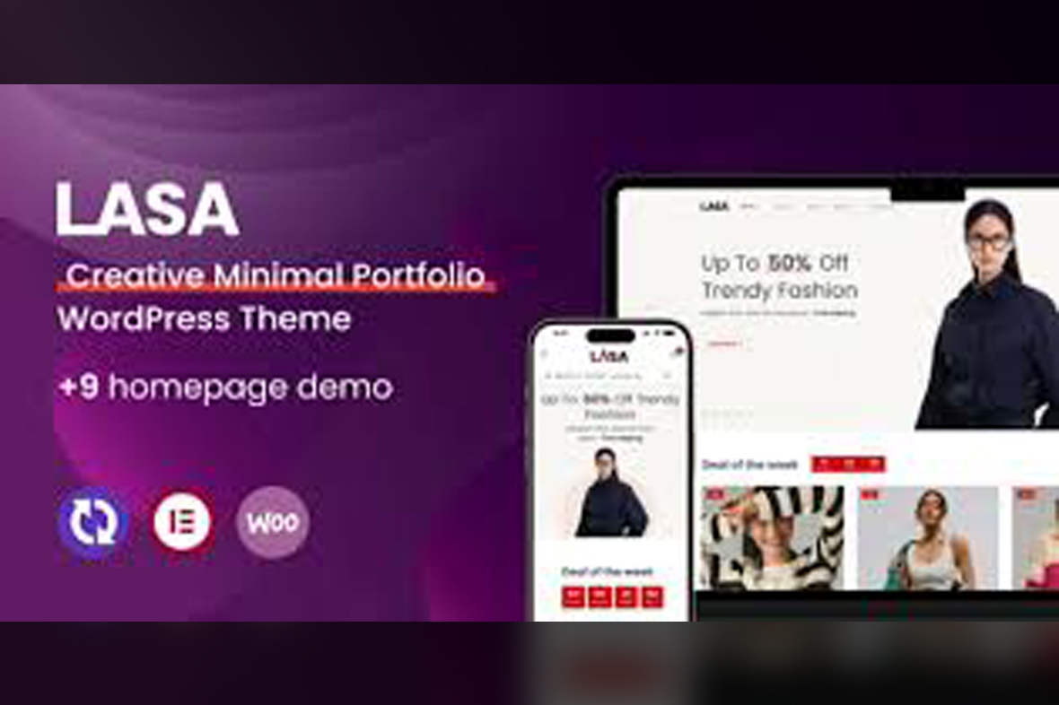 Lasa – Creative Minimal WooCommerce WordPress Theme v1.1.7