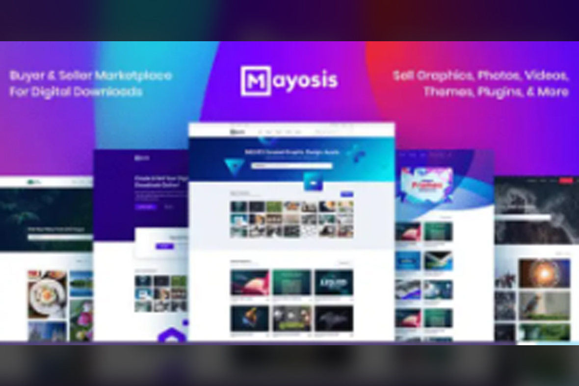 Mayosis Digital Marketplace Theme v5.4.5