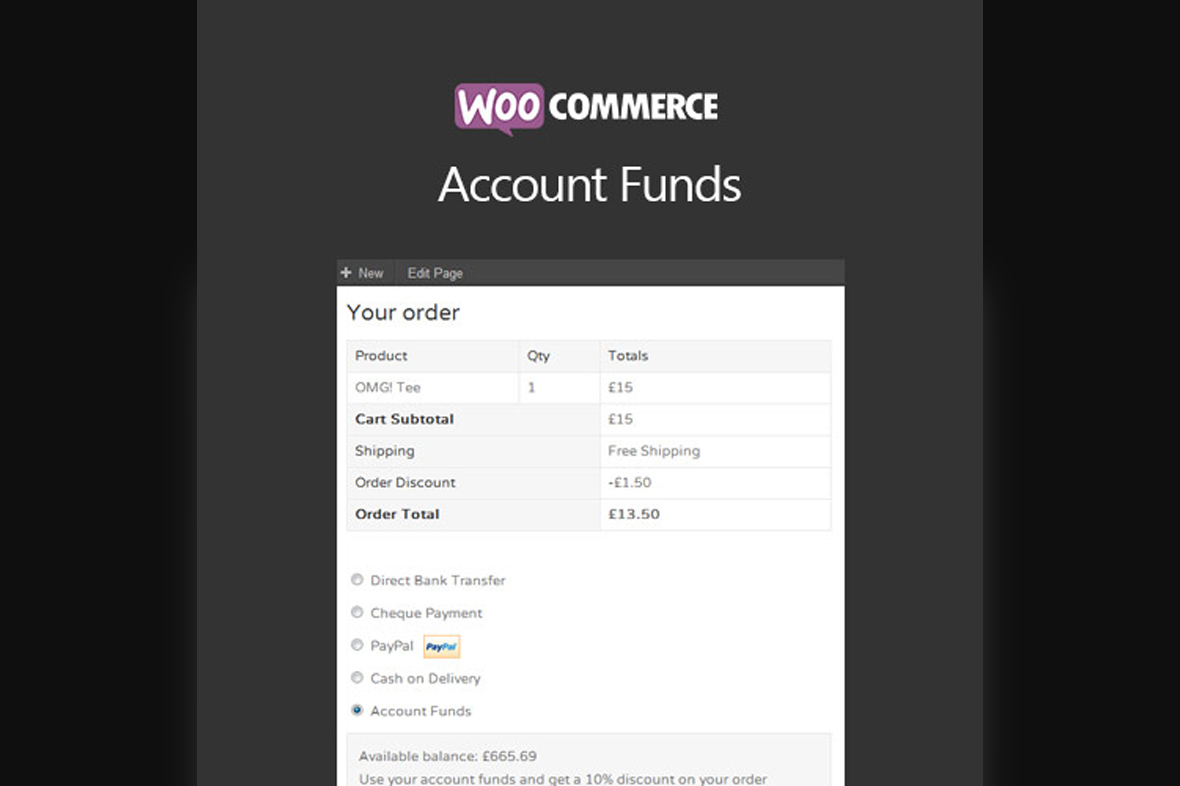 WooCommerce Account Funds v4.0.2