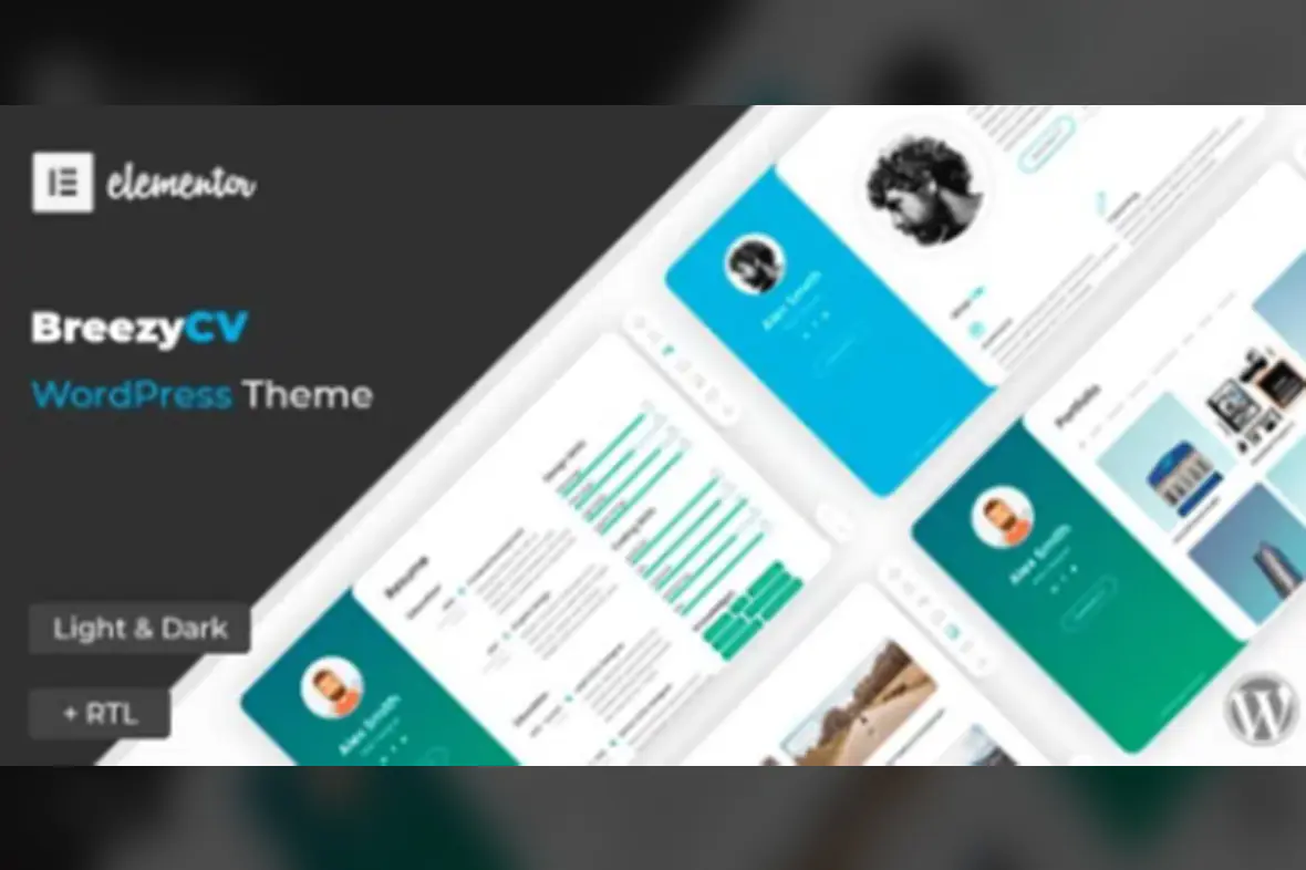 BreezyCV – CV Resume WordPress Theme v1.8.0