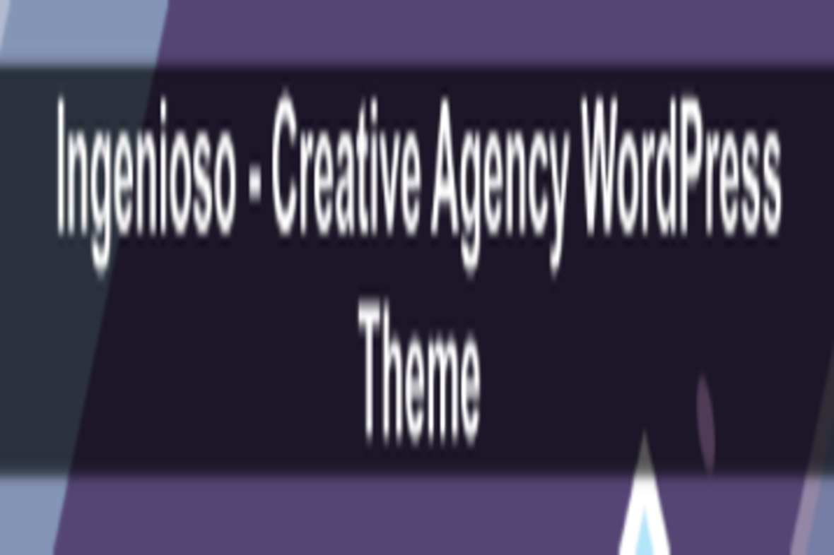 Ingenioso – Creative Agency WordPress Theme v1.20.0