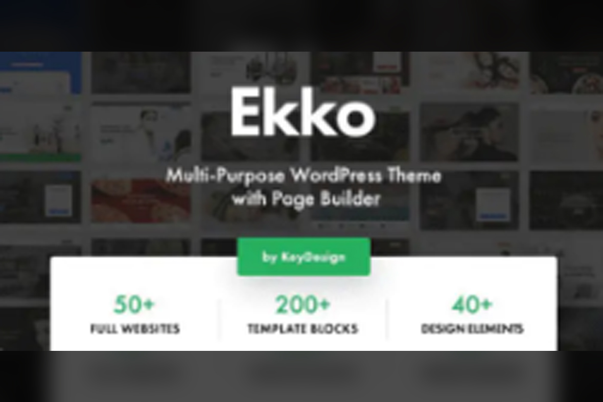 Ekko Multi-Purpose Theme & Builder v5.2