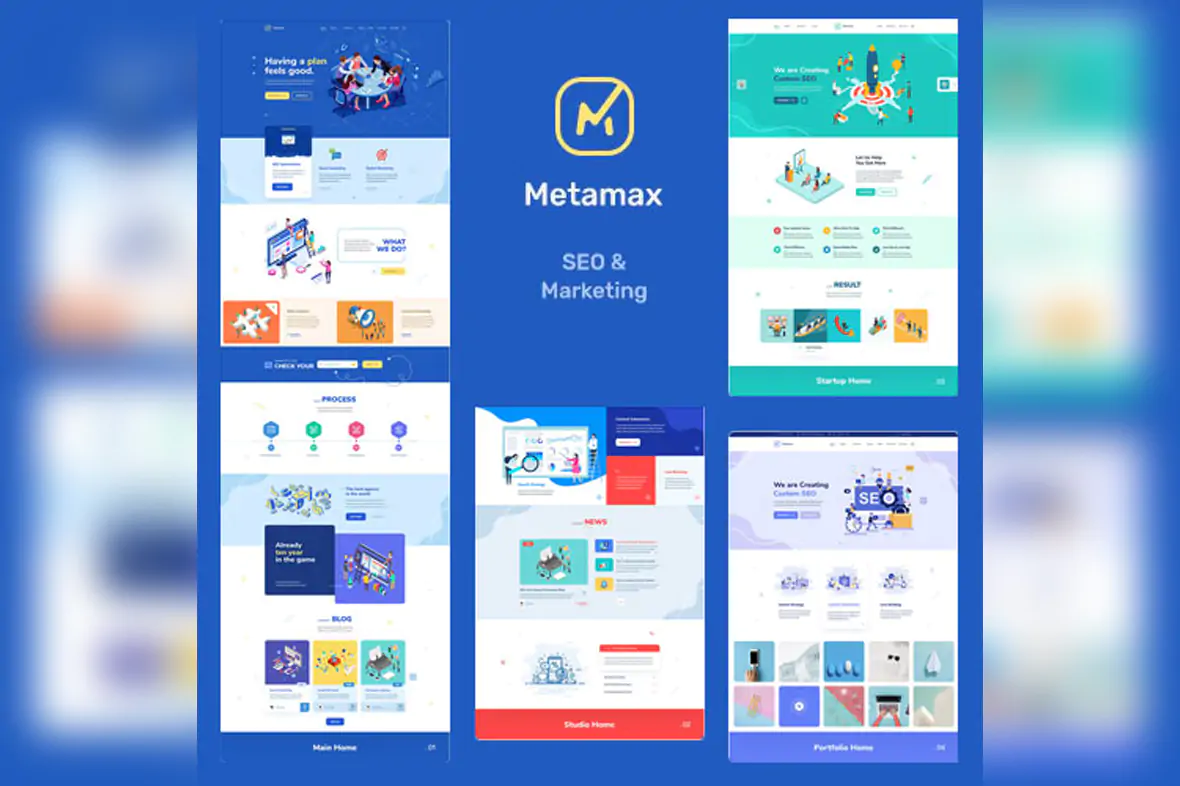 MetaMax – SEO and Marketing WordPress Theme