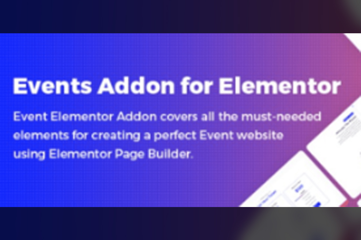 Events Addon for Elementor v2.2.9