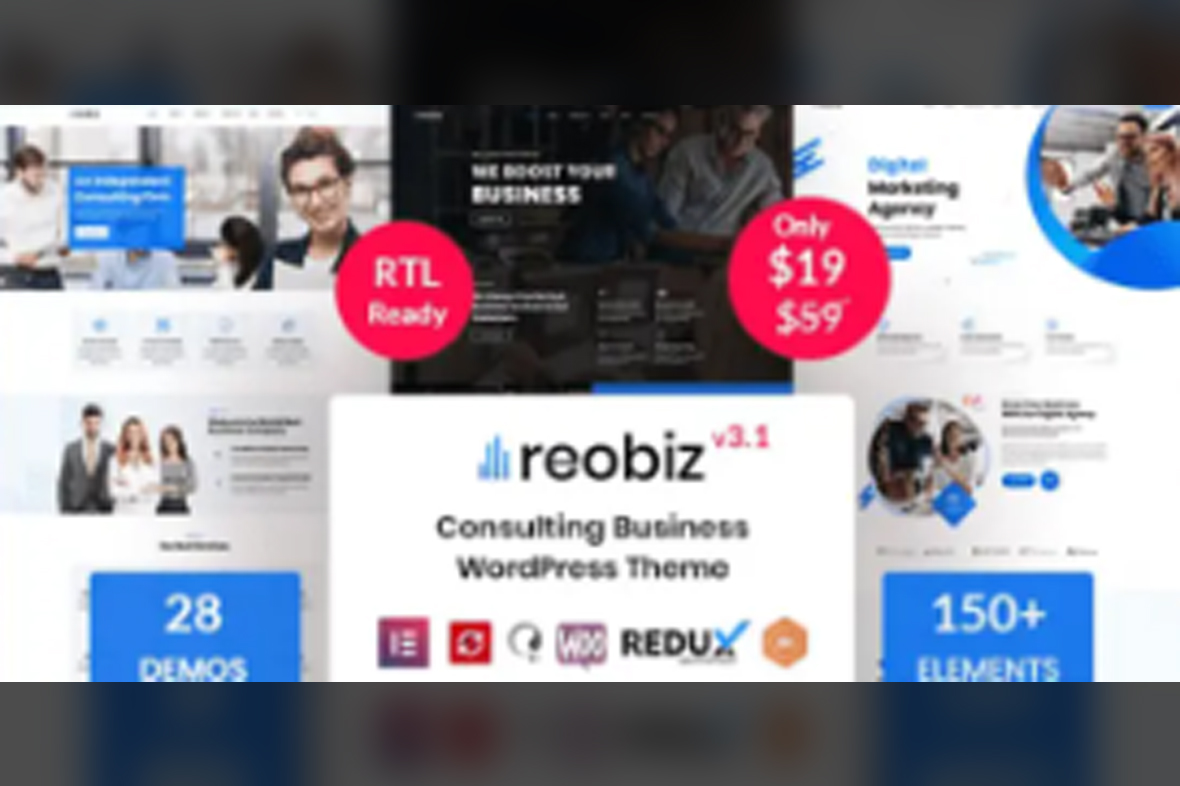 Reobiz Consulting Business WordPress Theme v5.2.7