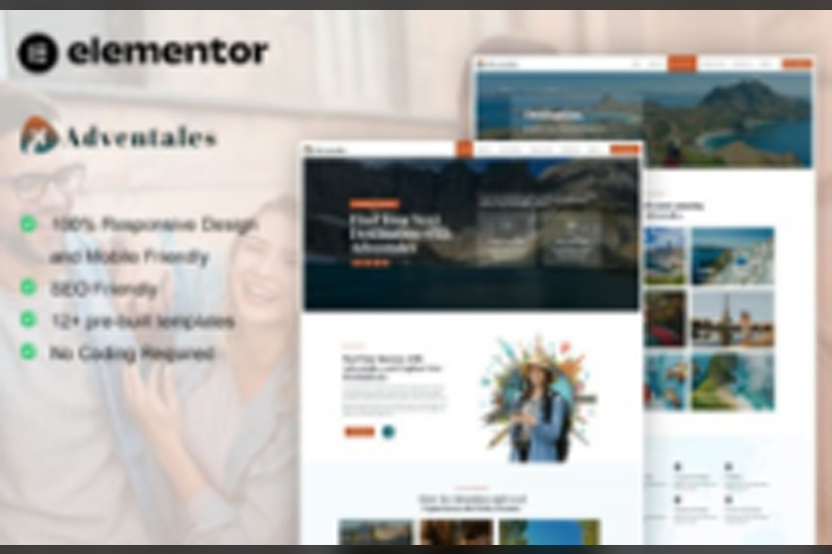 Adventales – Modern Travel Blog Elementor Template Kit July 11, 2025
