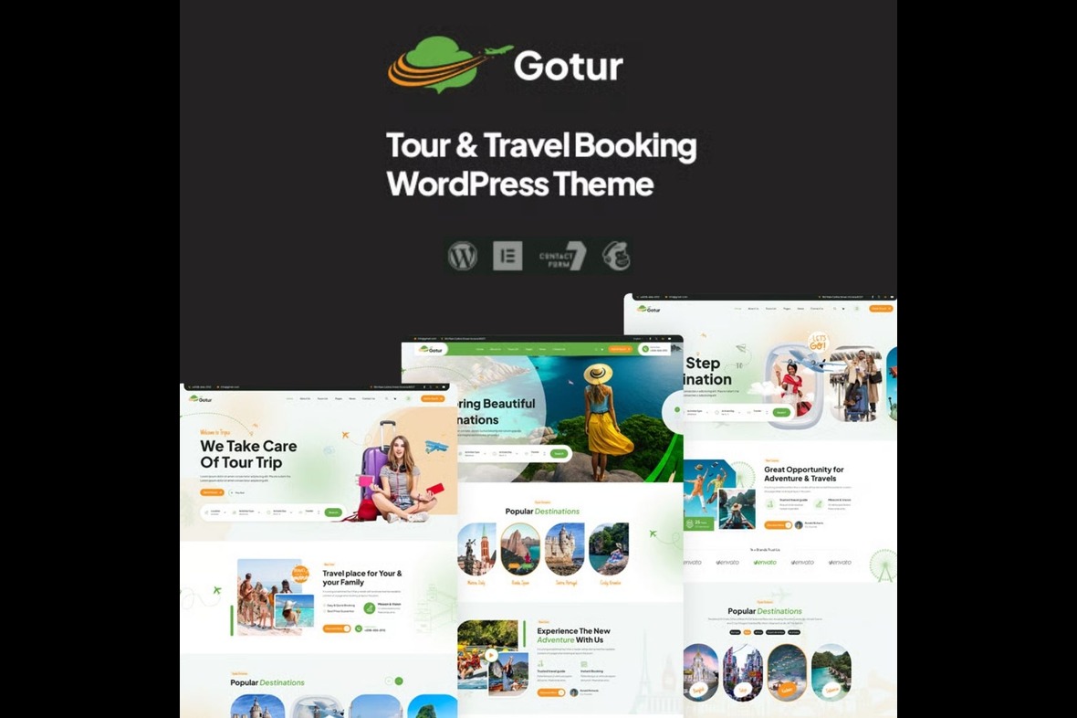 Gotur – Tour & Travel Booking WordPress Theme v1.0.0
