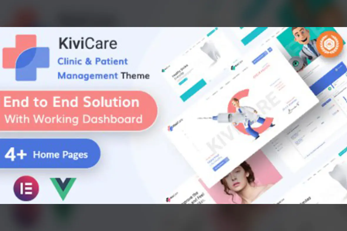 KiviCare – Medical Clinic and Patient Management WordPress Theme v2.2.14