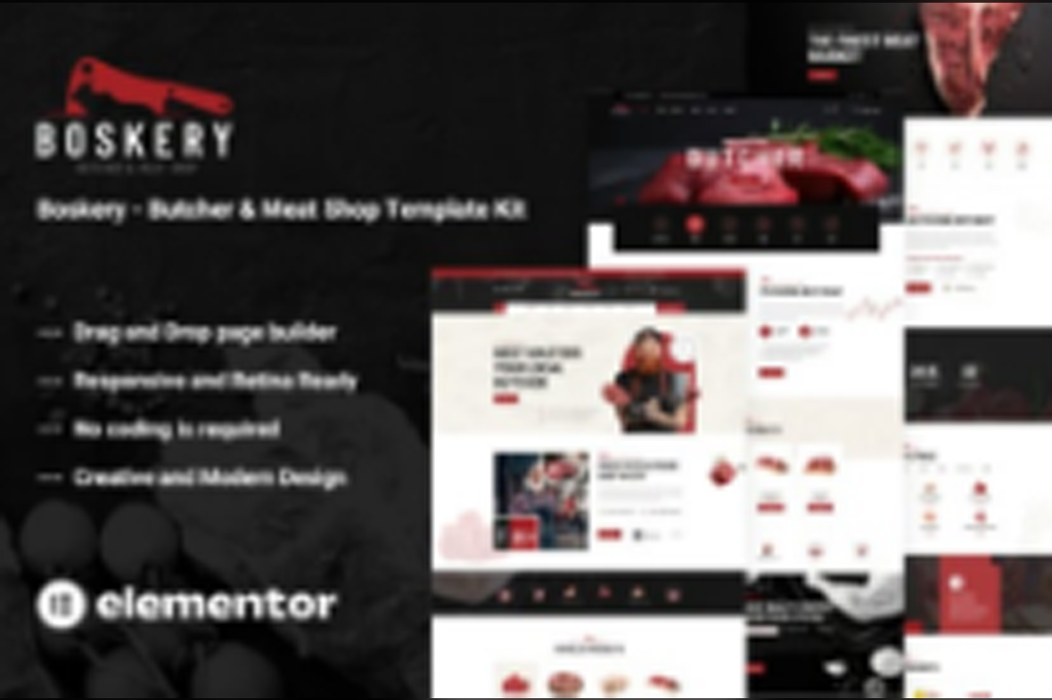 Boskery – Butcher and Meat Shop Template Kit July 10, 2025