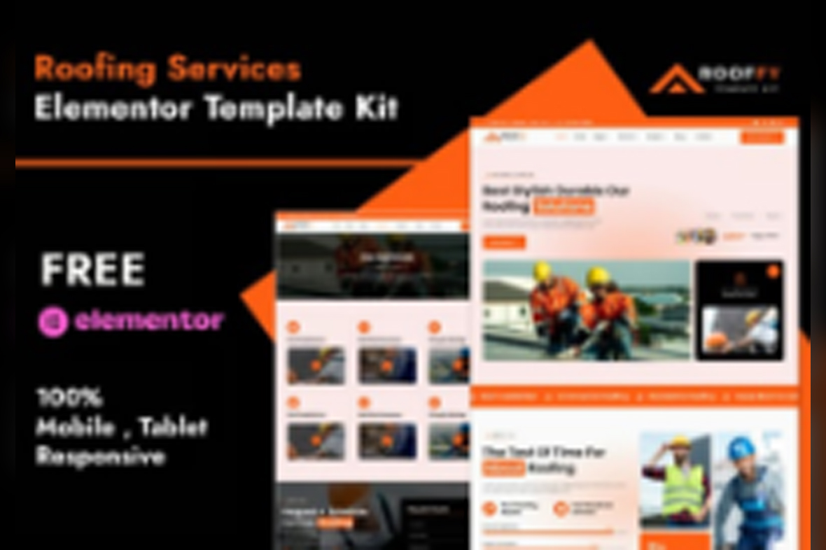 Rooffy – Roofing Services Elementor Template Kit May 30, 2025