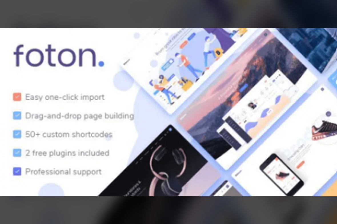 Foton – Software and App Landing Page Theme v2.6.1