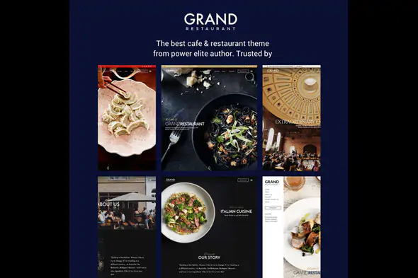 Grand Restaurant Cafe WordPress Theme