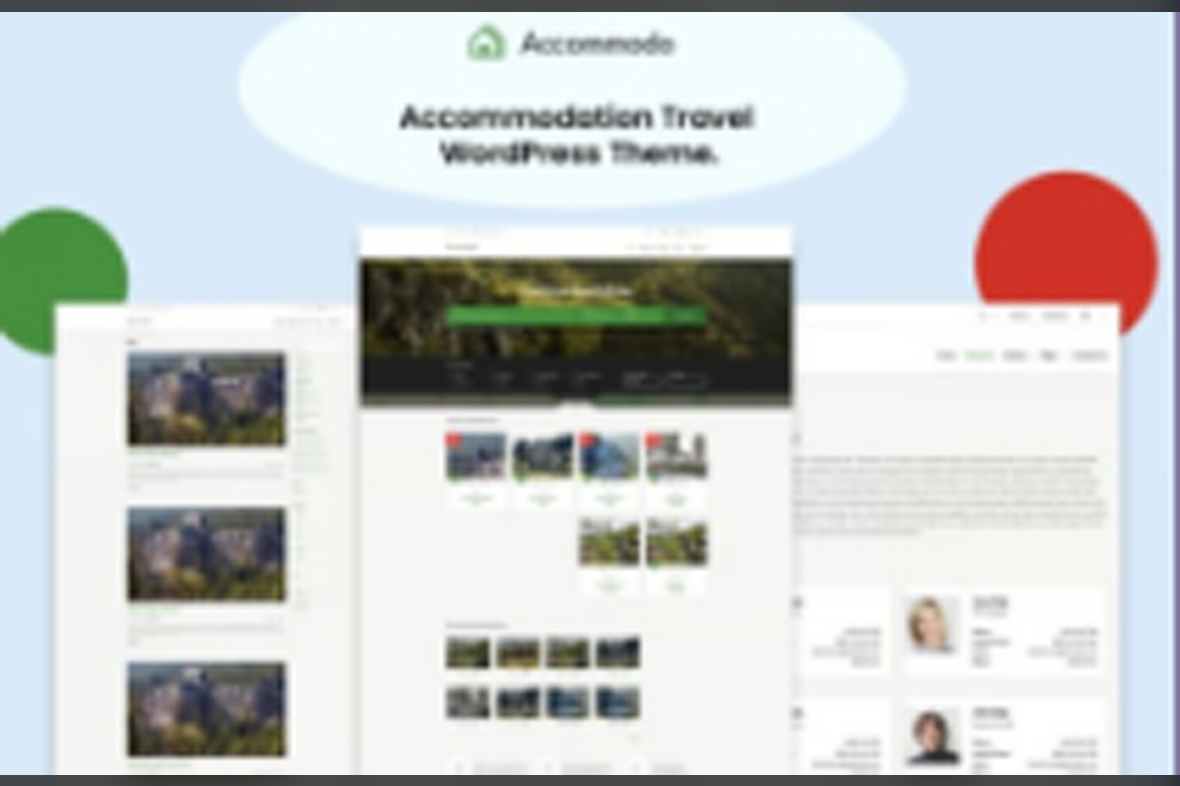 Accommodo – Accommodation Travel WordPress Theme v1.2