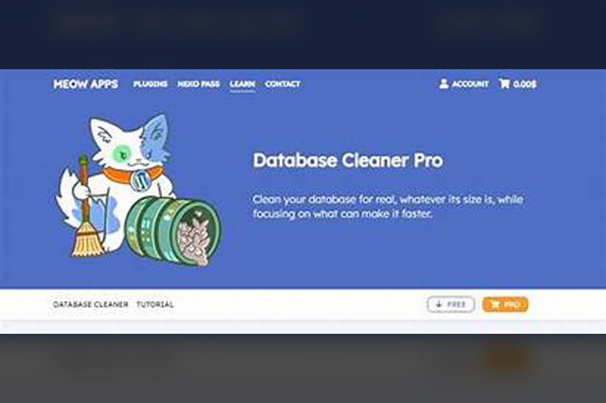 Meow Database Cleaner Pro v1.2.4