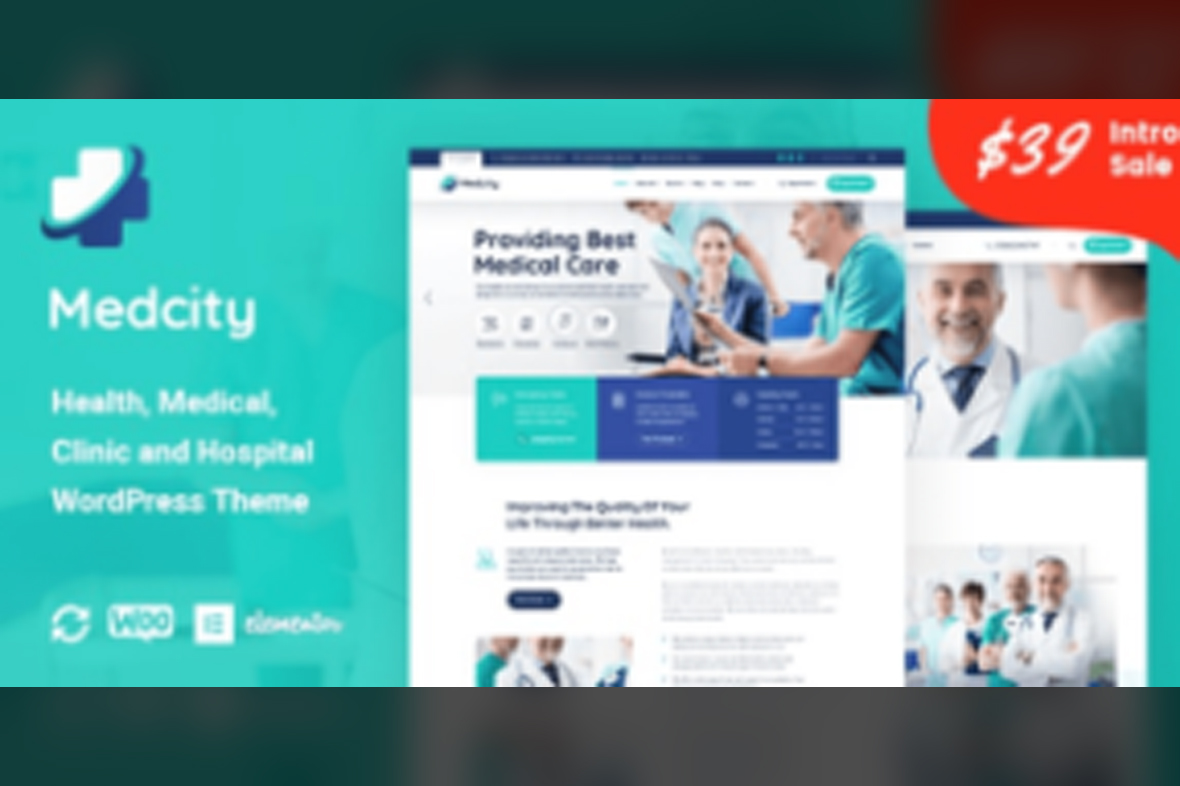 Medcity – Health and Medical WordPress Theme v1.1.4