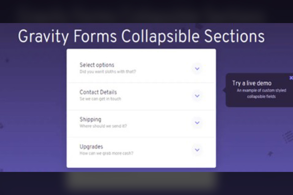 Jetsloth – Gravity Forms Collapsible Sections v1.2.26