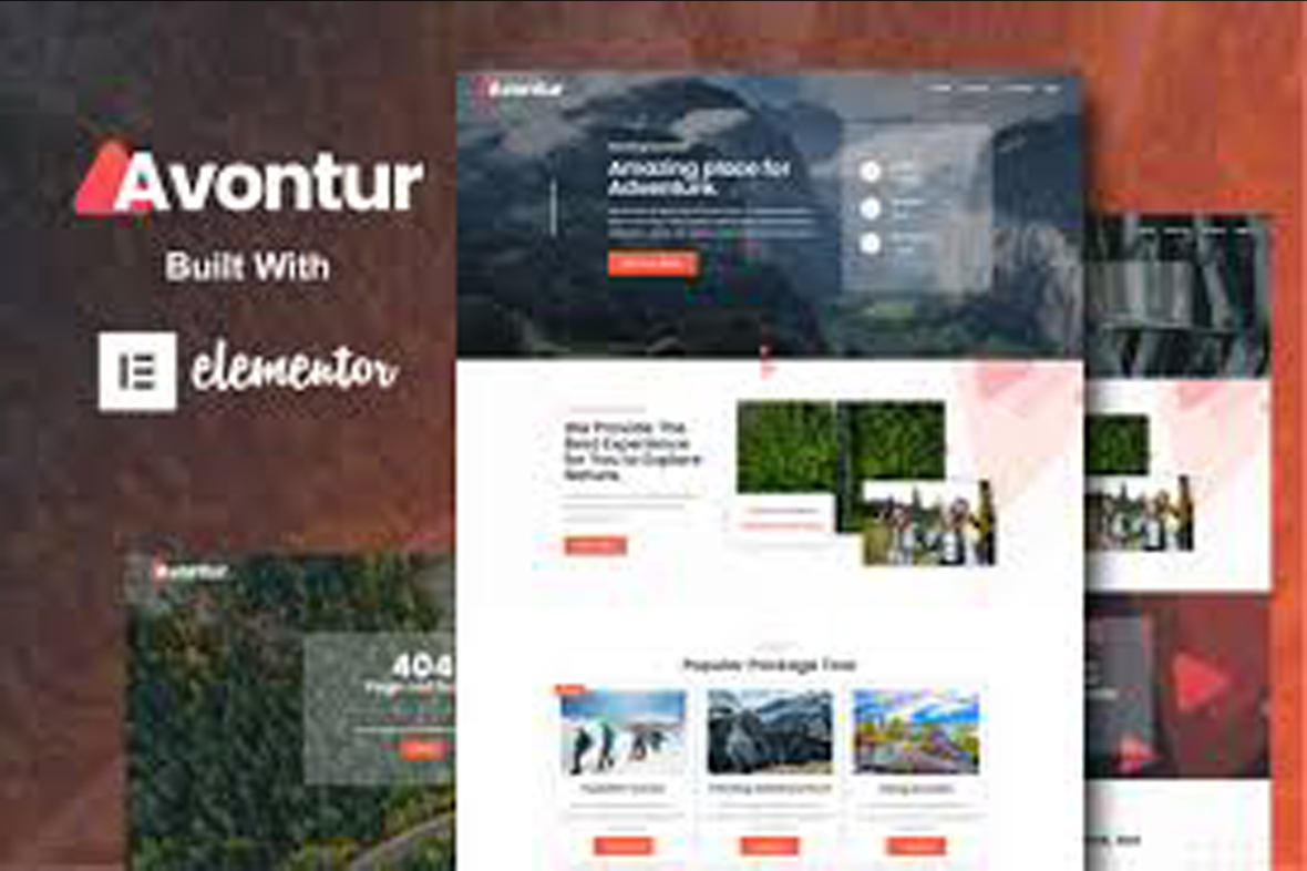 Avontur – Modern Tour and Travel Elementor Template Kit October 31, 2025