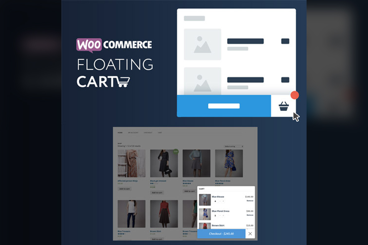 WooCommerce Floating Cart v2.8.7